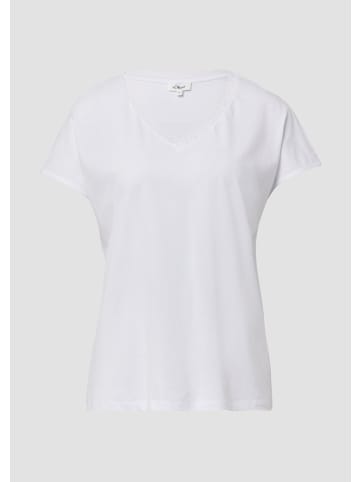 s.Oliver T-Shirt in 0100_weiß