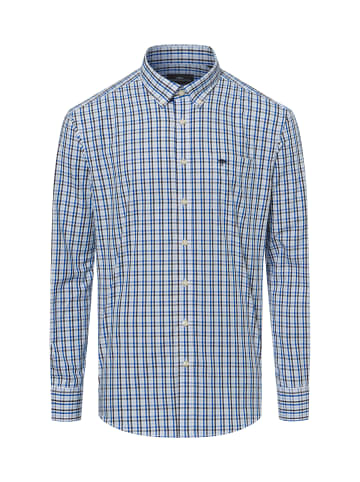 FYNCH-HATTON Hemd in blau weiß