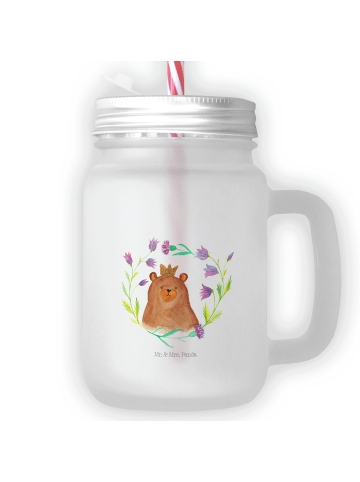 Mr. & Mrs. Panda Glas Bär Königin ohne Spruch in Transparent