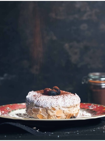 Seltmann Weiden 18er Set Teeservice Marieluise Weihnachtsnostalgie in creme