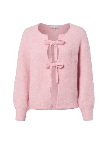 Marie Lund Strickjacke in rosa - 0003