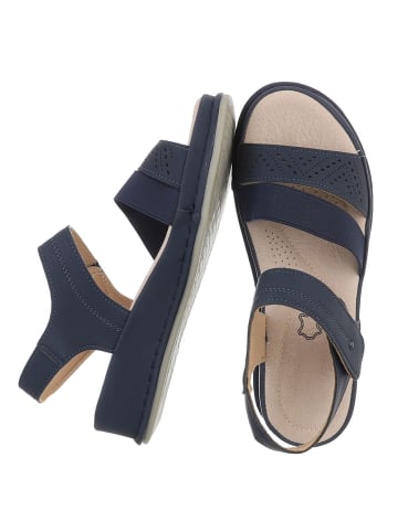 Ital-Design Sandale & Sandalette in Dunkelblau