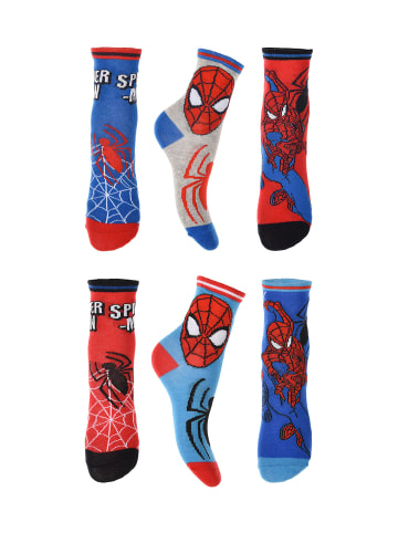 Spiderman 3er-Set: Socken Strümpfe in Mehrfarbig