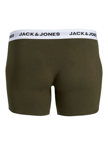 JACK & JONES PLUS 5er-Pack Trunks in Forest Night