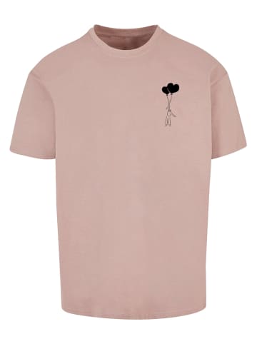 Merchcode Merchcode Herren Love In The Air Heavy Oversize Tee in duskrose