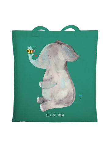 Mr. & Mrs. Panda Laptoptasche Elefant Biene ohne Spruch in Mint