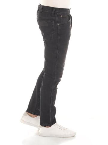 Wrangler Jeans Texas Slim Stretch slim in Schwarz