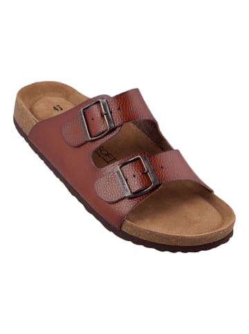 BIOSOFT Sandalen Herrensandale in Braun