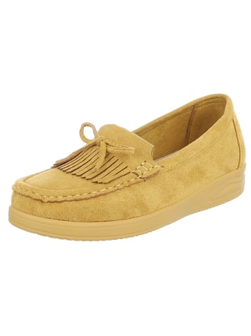 Ital-Design Halbschuh in Gelb