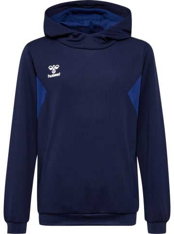 Hummel Kinder Sweatshirt "Hmlauthentic Pl Hoodie Kids" in Blau