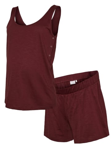 mama licious Schlafanzug Set in Windsor Wine 1