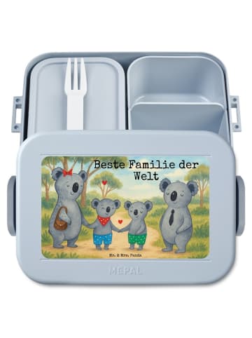 Mr. & Mrs. Panda MEPAL Bentobox Koala Familie zwei Design mit Sp... in Blau Pastell