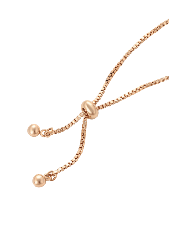 faina Women Bracelet With Rhinestones in Rose Gold