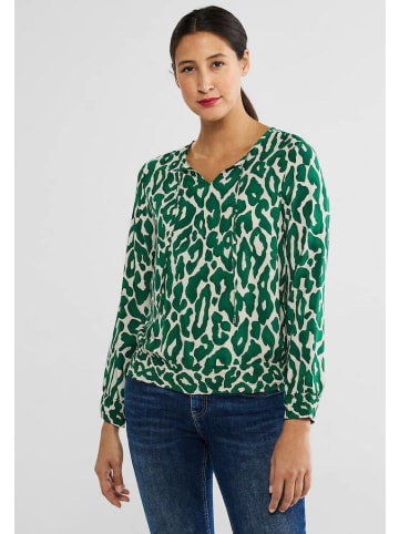 Street One Langarmbluse in dark brisk green