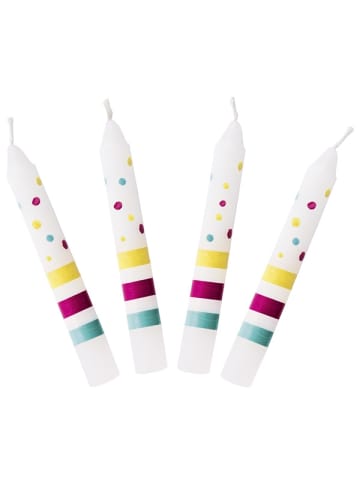 Goki Geburtstagskerzen-Set Punkte - 1 Jahren