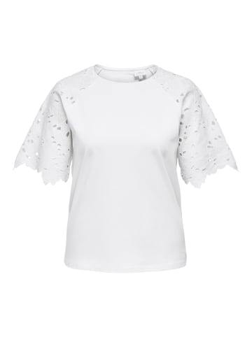 ONLY Carmakoma T-shirt in Cloud Dancer