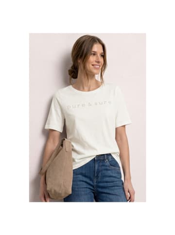 Street One T-Shirt in off white