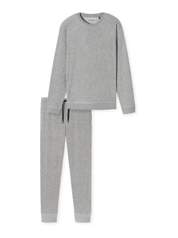 Schiesser Pyjama Warming Nightwear in Grau