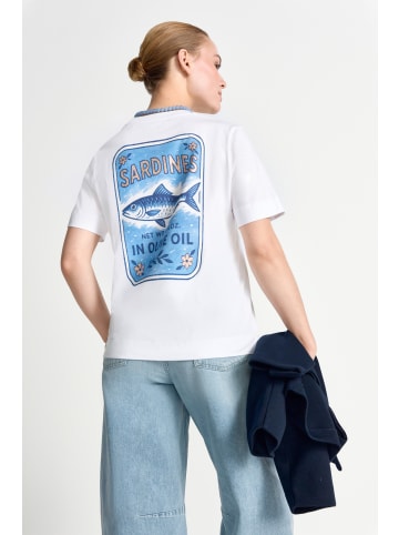 Rich & Royal Shirt in weiß blau