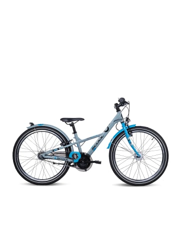 S'COOL Kinderfahrrad - XXlite 24 Zoll 7-Gang | ab 8 Jahre - Grau