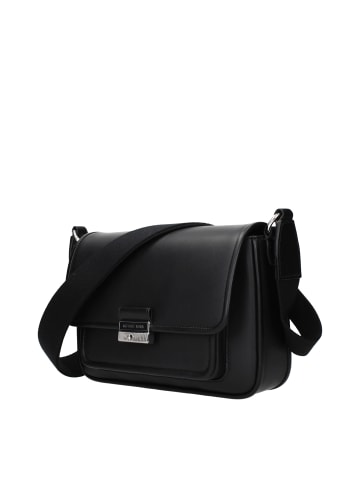 Michael Kors Schwarz Leder Umhängetasche