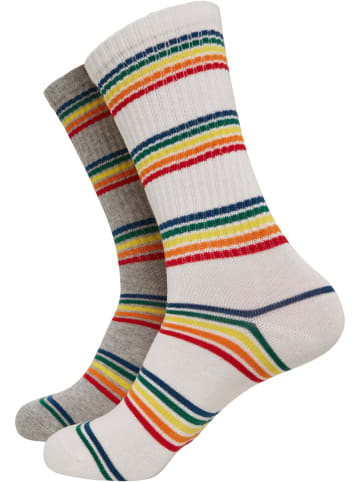 Urban Classics Socken in grey/white