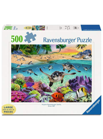 Ravensburger Ravensburger Puzzle 500 Teile Meeresschildkröten in bunt