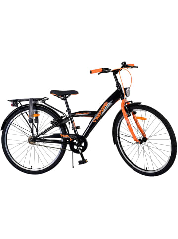 Volare Kinderfahrrad Thombike für Jungen 26 Zoll Kinderrad in Schwarz Orange 9 Jahre