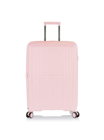 Heys AirLite 4 Rollen Trolley M 66 cm mit Dehnfalte in blush