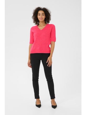 Kaffe Strickpullover KAiris Regular fit in Raspberry