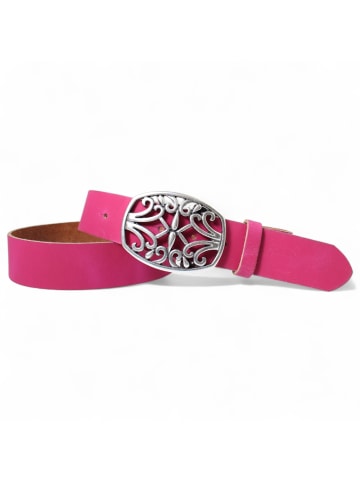 FRONHOFER Ledergürtel in Pink
