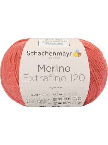 Schachenmayr since 1822 Handstrickgarne Merino Extrafine 120, 50g in Coral