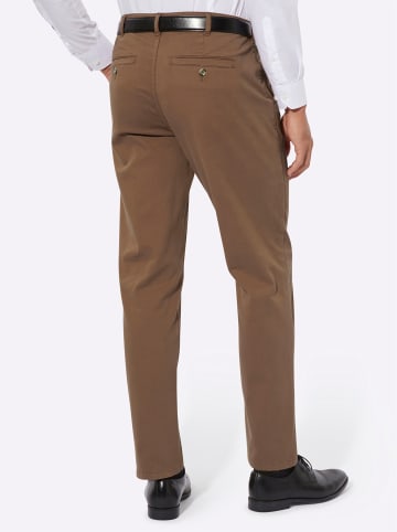 Sieh an! Twill-Hose in braun