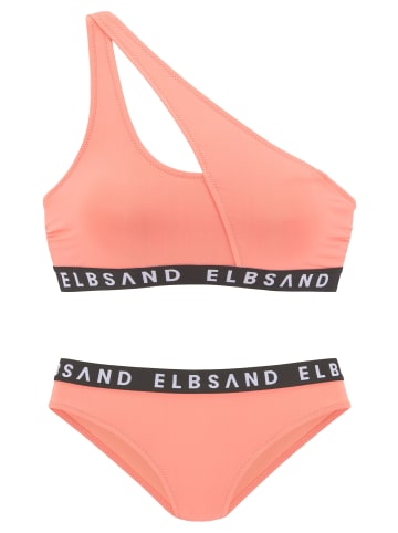 ELBSAND Bustier-Bikini in lachs