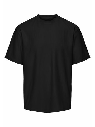 Only&Sons Rundhals T-Shirt für Damen in schwarz