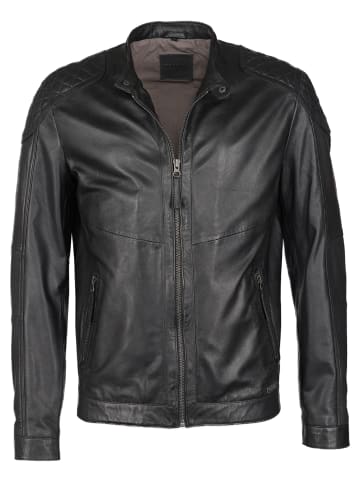 Mustang Lederjacke Max in schwarz