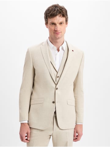 Roy Robson Sakko mit Leinenanteil in beige