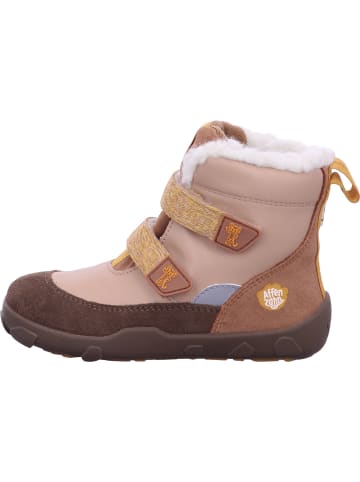 Affenzahn Stiefel Kinder Winterstiefel Leder Winty Tiger in Braun
