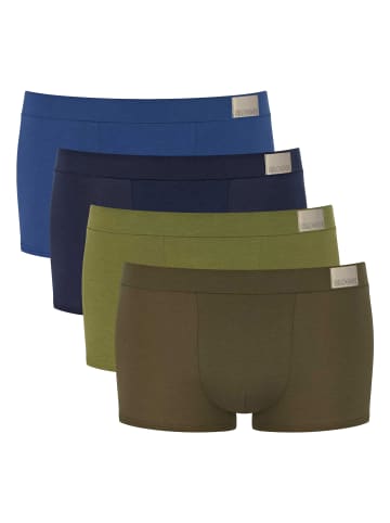 Sloggi Boxershort 4er Pack in Blau/Grün