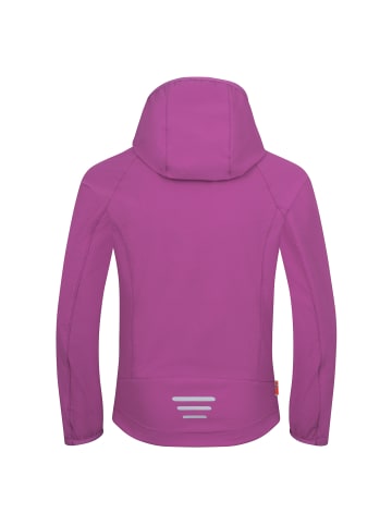 Trollkids Softshelljacke Kvalvika in fresh berry/graphite
