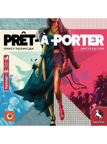 Pegasus Spiele Pret-a-Porter | Dritte Edition, Spieleranzahl: 2-4, Spieldauer (Min.):...