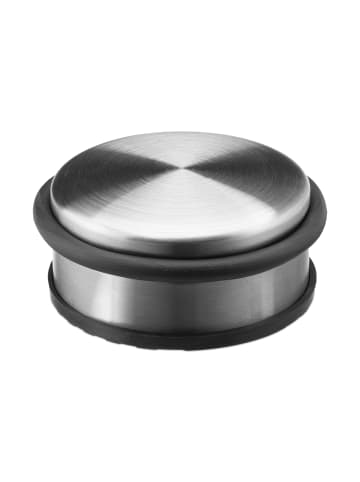 relaxdays 4x Türstopper "Türstopper" in Silber
