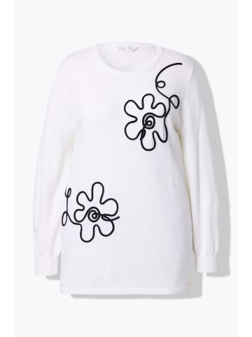 MIAMODA Pullover in schneeweiß