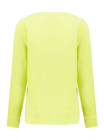 Gina Laura Sweatshirt in gelbgrün