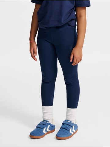 Hummel Verstellbare Taille Leggings Hmljr Base Multisport Kinder in DRESS BLUES