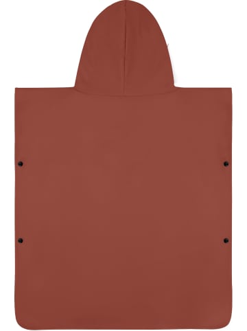 normani Kinder Mikrofaser Badeponcho Rincon in Rot