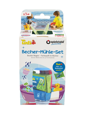 Spielstabil Becher-Mühle-Set fashion - ab 18 Monaten