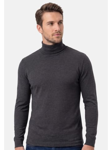 Ragman Rollkragenshirt Basic in Anthrazit