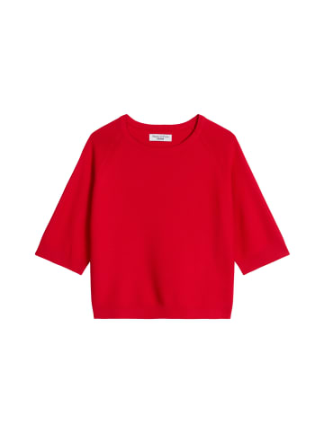 Marc O'Polo DENIM Pullover relaxed in Carmine Red