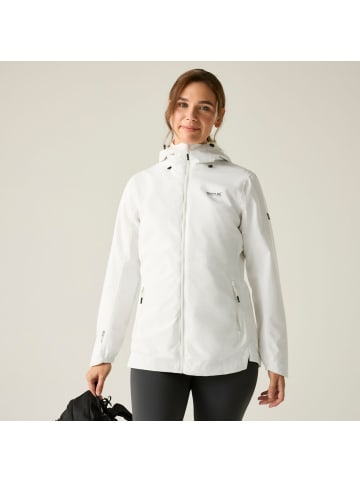 Regatta Hamara IV Outdoorjacke Wasserdicht mit Kapuze in Weiß